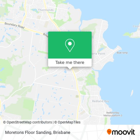 Moretons Floor Sanding map