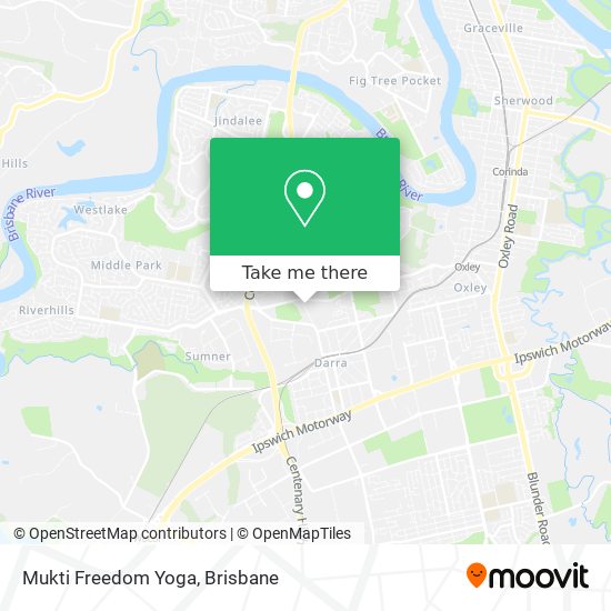 Mukti Freedom Yoga map