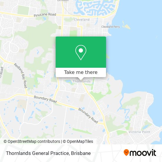 Thornlands General Practice map