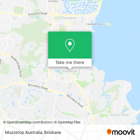 Muzzstop Australia map