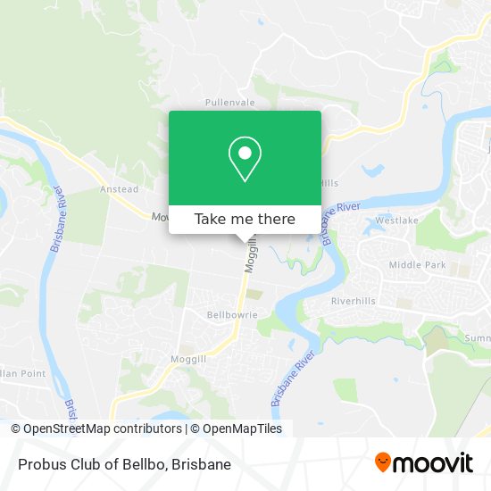 Probus Club of Bellbo map