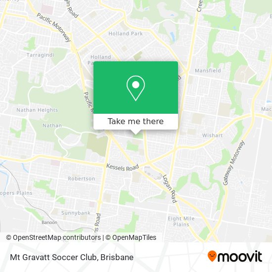 Mapa Mt Gravatt Soccer Club