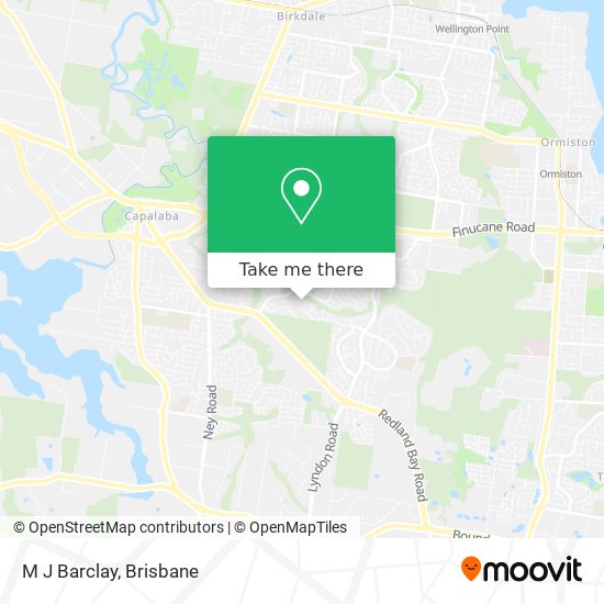 M J Barclay map