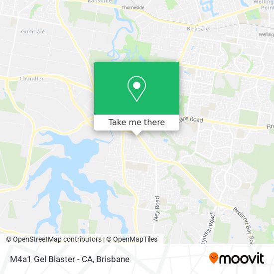 How to get to M4a1 Gel Blaster CA in Capalaba by Bus or Train?