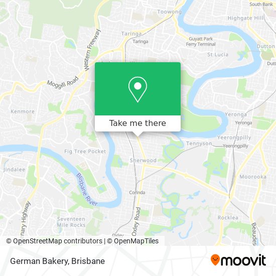 German Bakery map