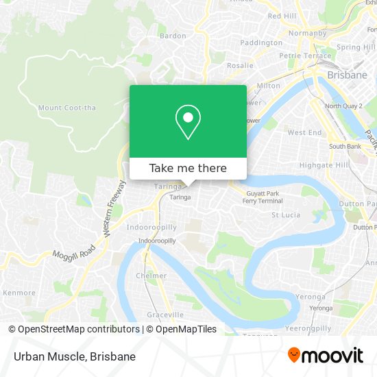 Urban Muscle map