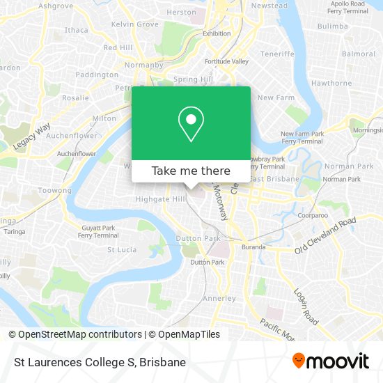 St Laurences College S map