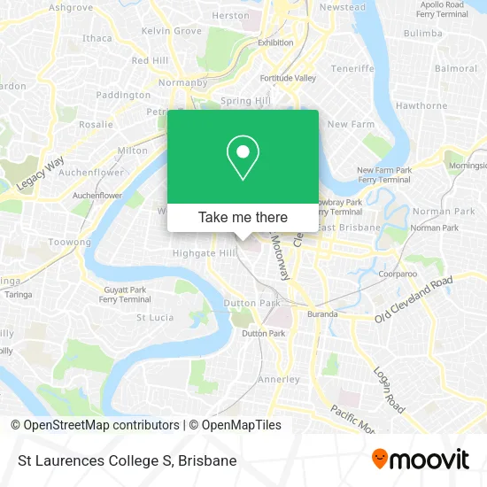 St Laurences College S map