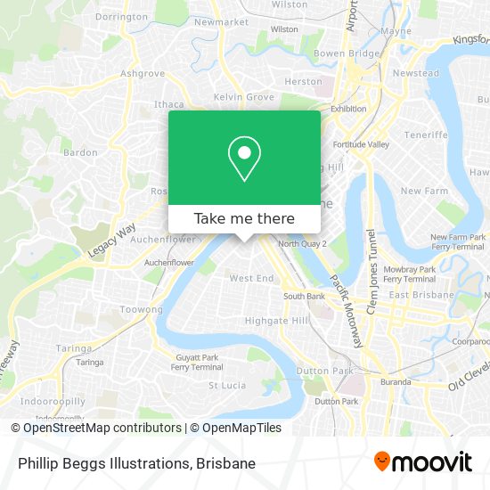 Phillip Beggs Illustrations map