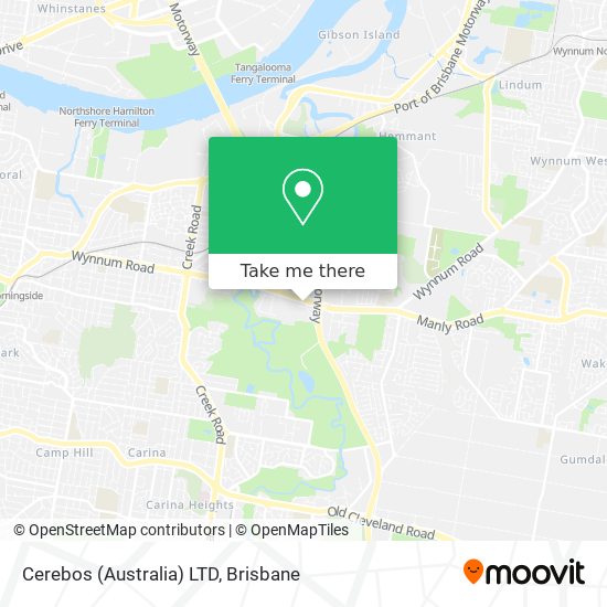 Mapa Cerebos (Australia) LTD