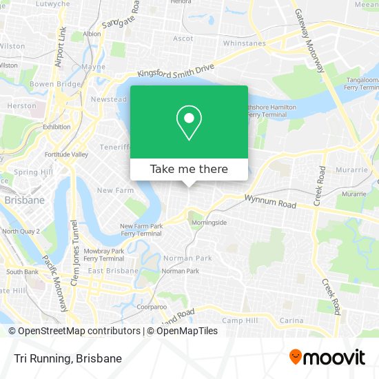 Tri Running map