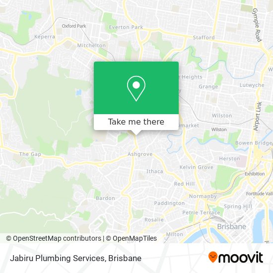 Jabiru Plumbing Services map