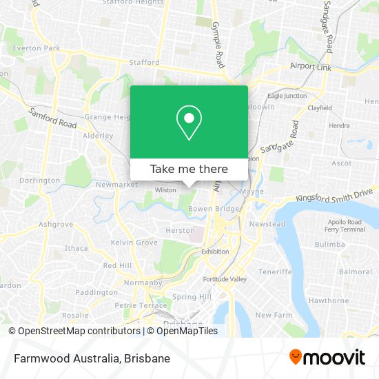 Farmwood Australia map