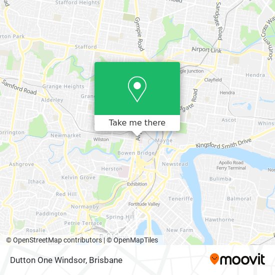 Dutton One Windsor map