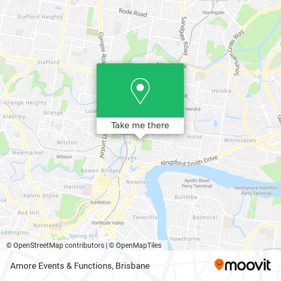 Amore Events & Functions map