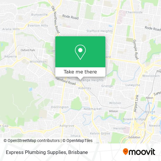 Express Plumbing Supplies map