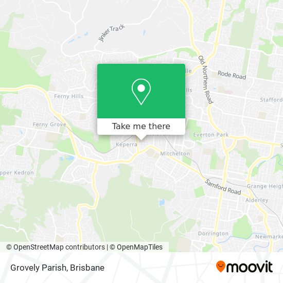 Grovely Parish map