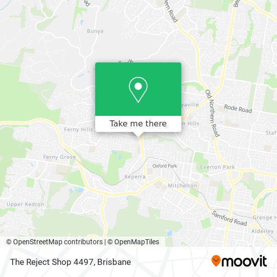 The Reject Shop 4497 map