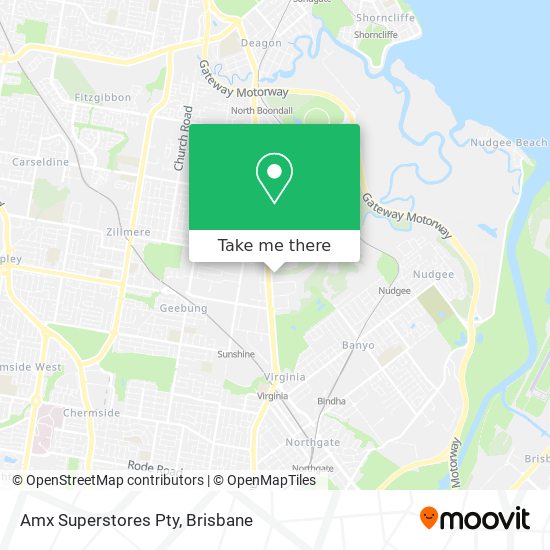 Amx Superstores Pty map