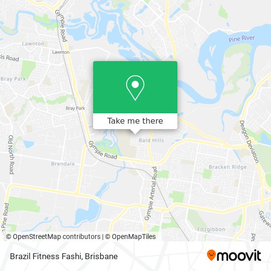 Brazil Fitness Fashi map