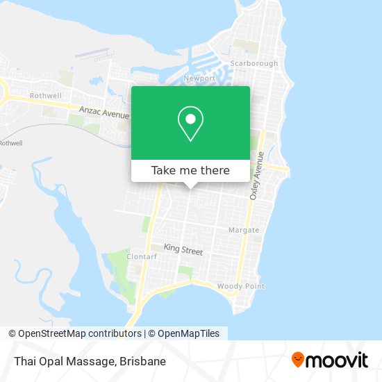 Thai Opal Massage map