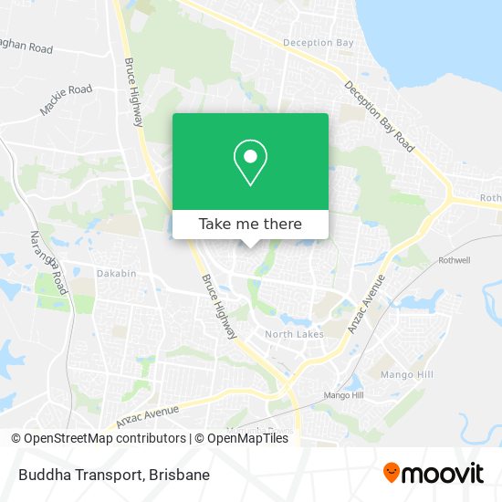 Buddha Transport map