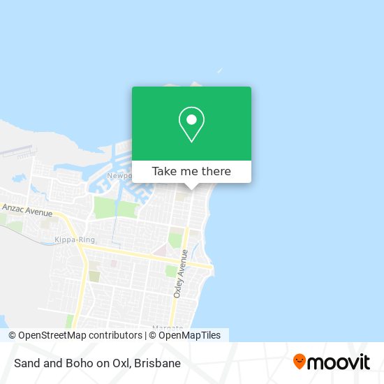 Sand and Boho on Oxl map
