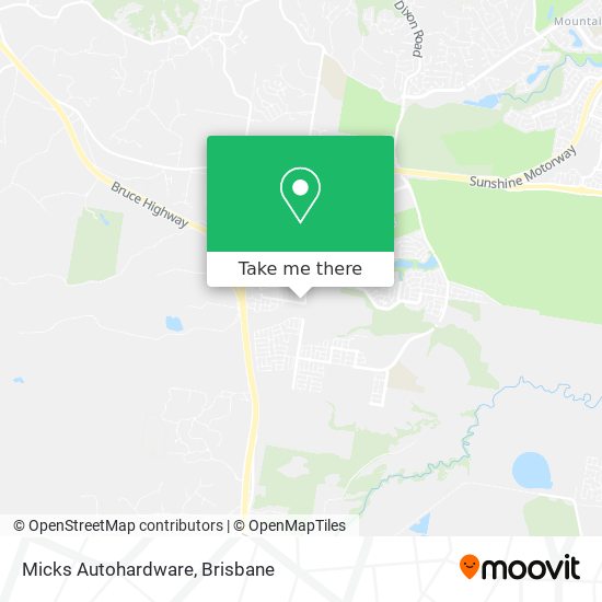 Micks Autohardware map