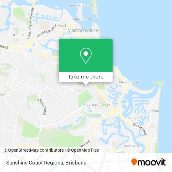 Sunshine Coast Regiona map