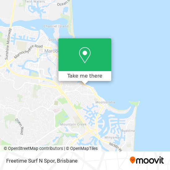 Freetime Surf N Spor map