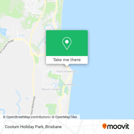 Coolum Holiday Park map