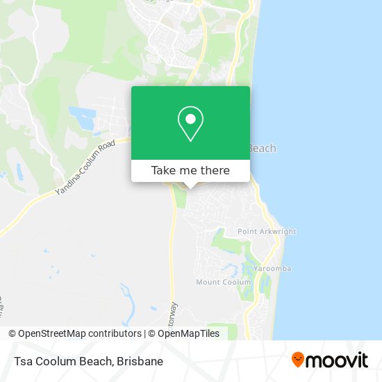 Tsa Coolum Beach map