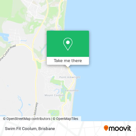 Swim Fit Coolum map