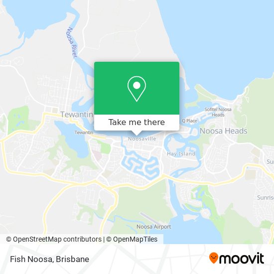 Fish Noosa map