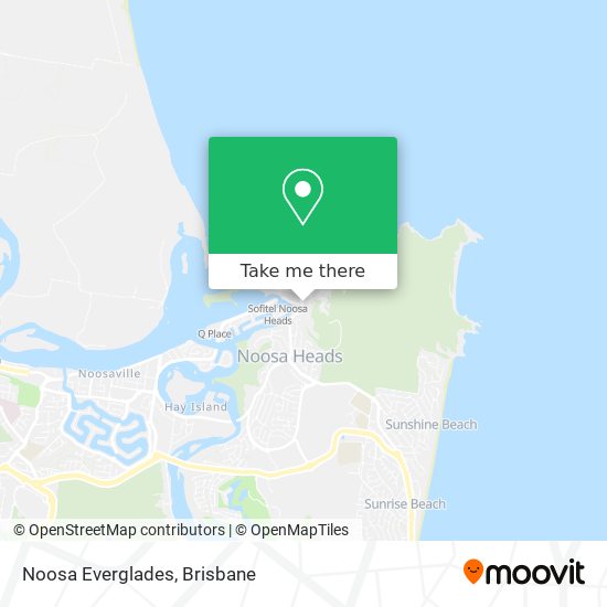 Mapa Noosa Everglades