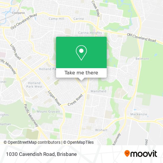 1030 Cavendish Road map