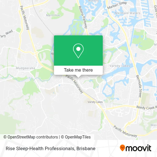 Mapa Rise Sleep-Health Professionals