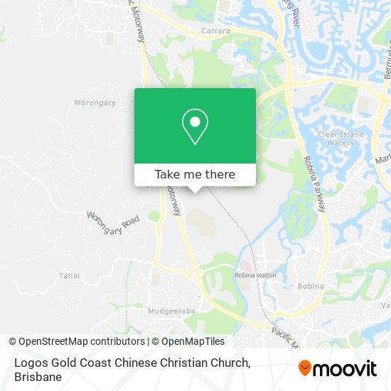 Logos Gold Coast Chinese Christian Church map