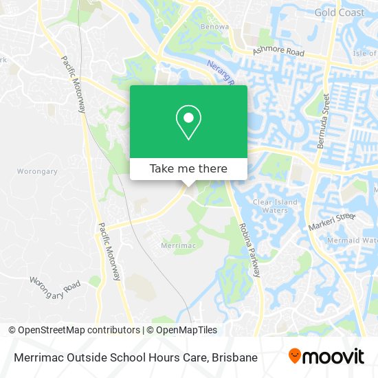 Merrimac Outside School Hours Care map