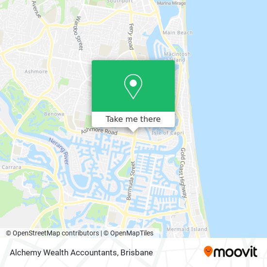 Alchemy Wealth Accountants map