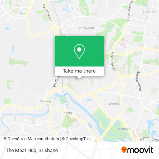 The Meat Hub map