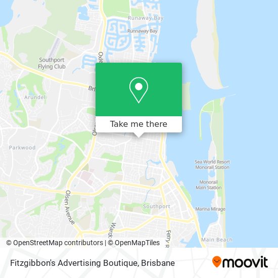 Fitzgibbon's Advertising Boutique map