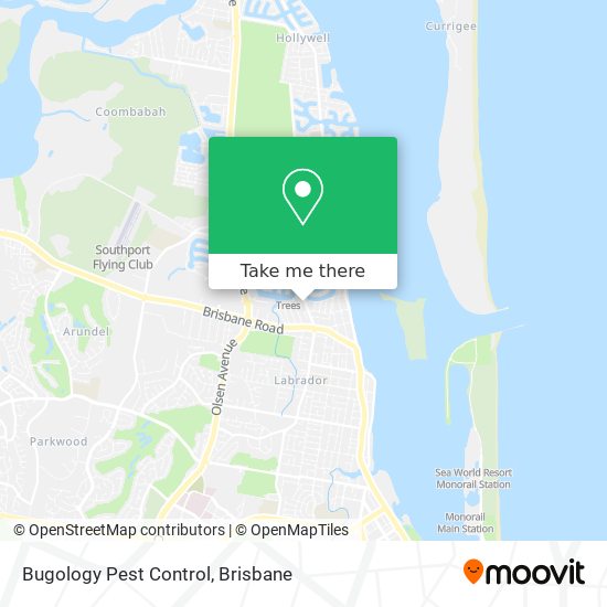 Bugology Pest Control map