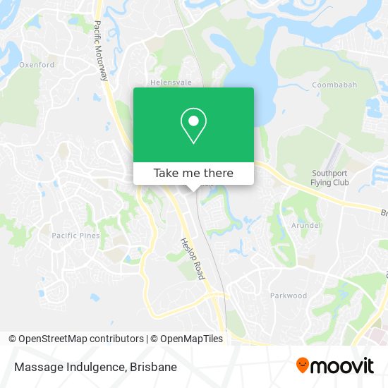 Massage Indulgence map