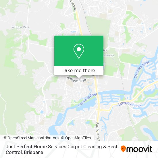 Just Perfect Home Services Carpet Cleaning & Pest Control map