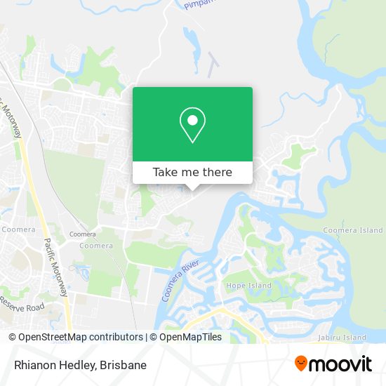 Rhianon Hedley map