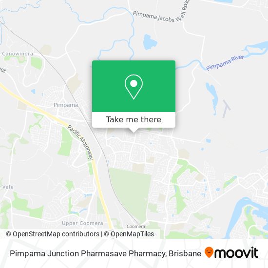 Pimpama Junction Pharmasave Pharmacy map