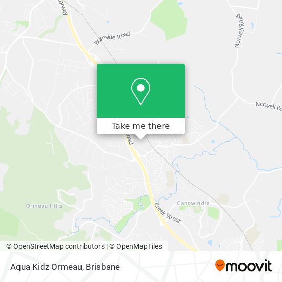 Aqua Kidz Ormeau map