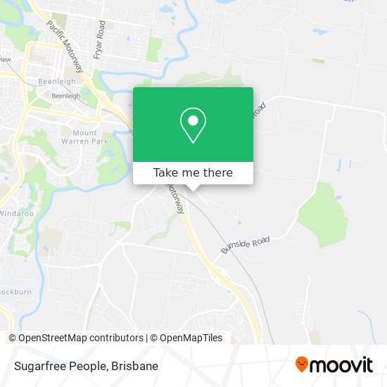Sugarfree People map