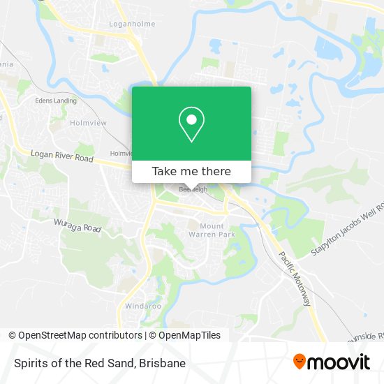 Spirits of the Red Sand map